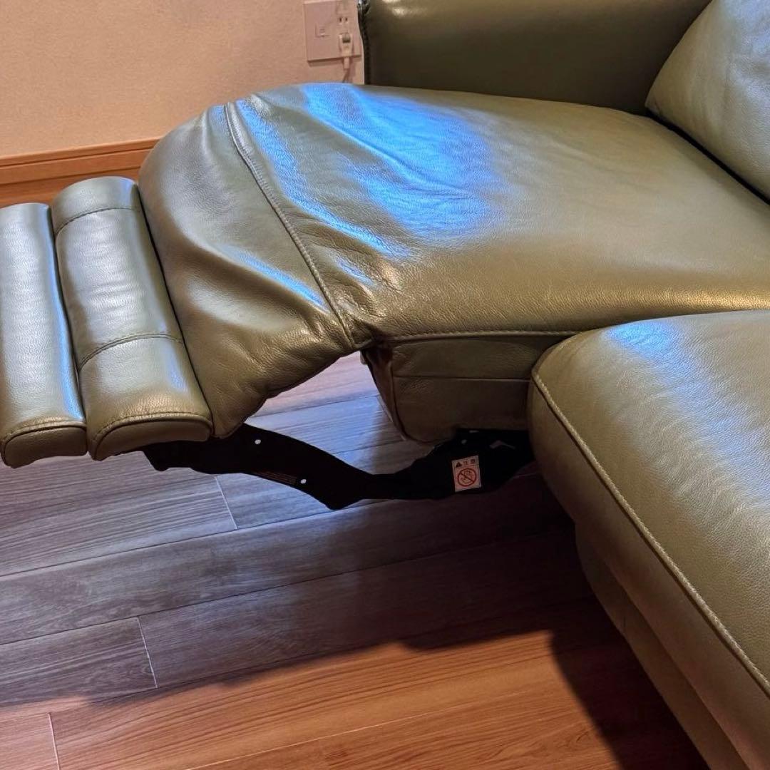 【IDC大塚】本革電動リクライニング ソファ L/S RELAX-49