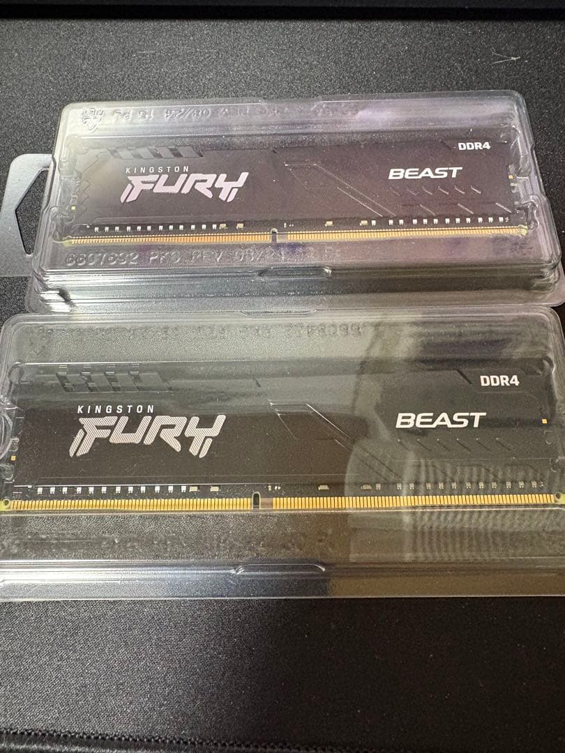 KINGSTON FURY BEAST DDR4 16GB×2枚メモリ