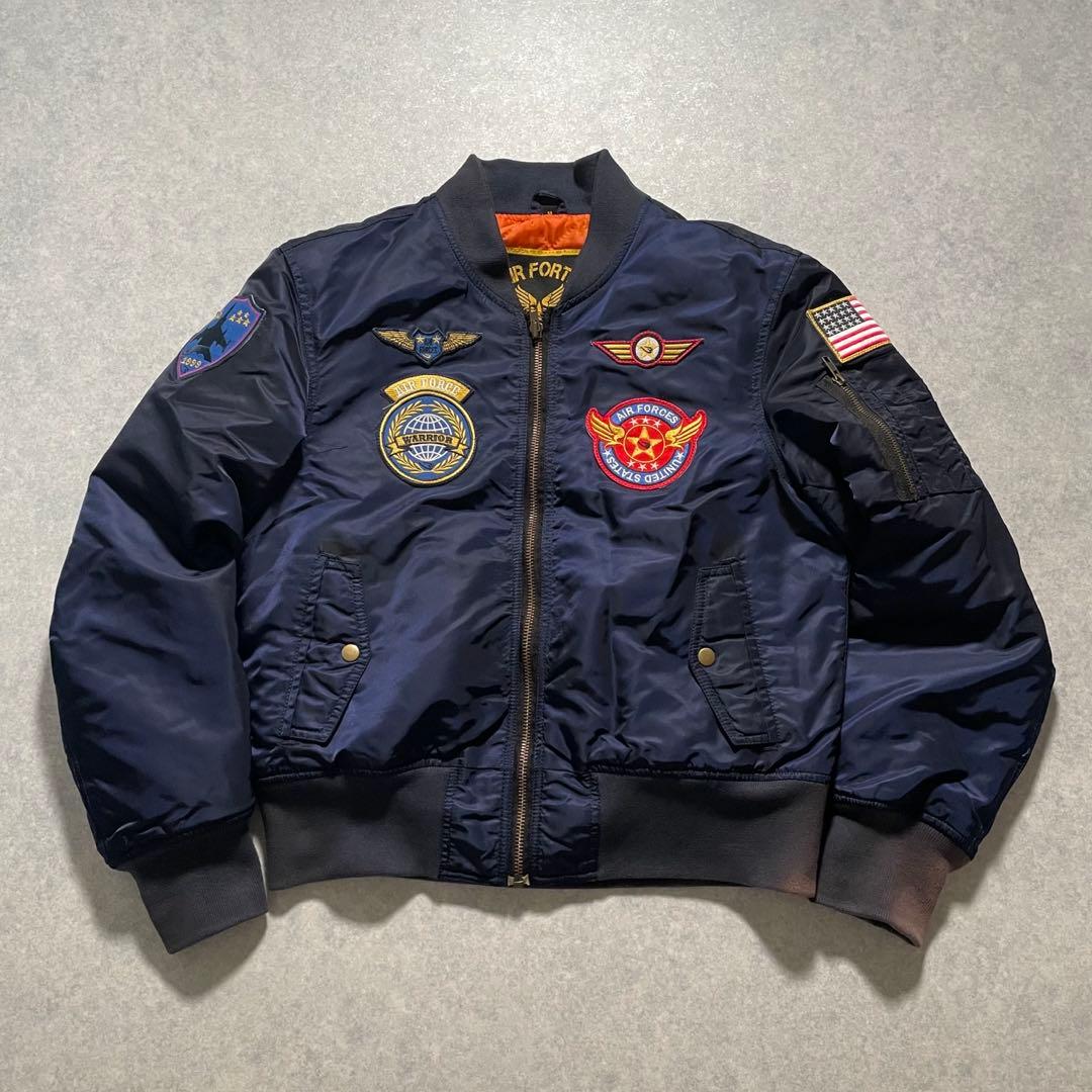 AIR FORTH B.M.PHANTOM MA-1 フライトジャケット Ｍ