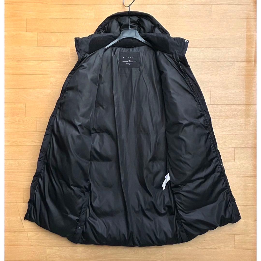 ミレー ダウンコート L ロングダウンジャケット ブラック ベンチコート