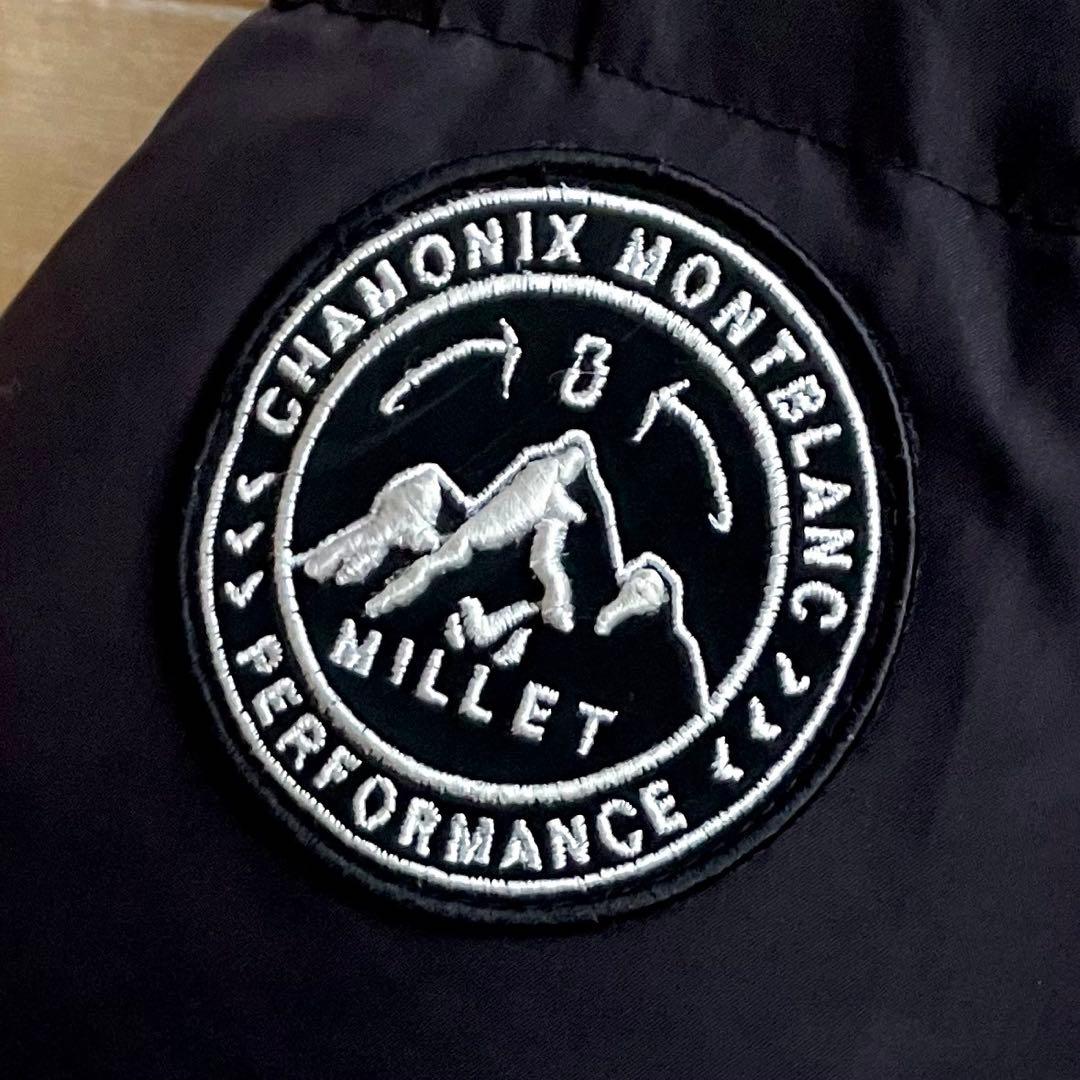 ミレー ダウンコート L ロングダウンジャケット ブラック ベンチコート