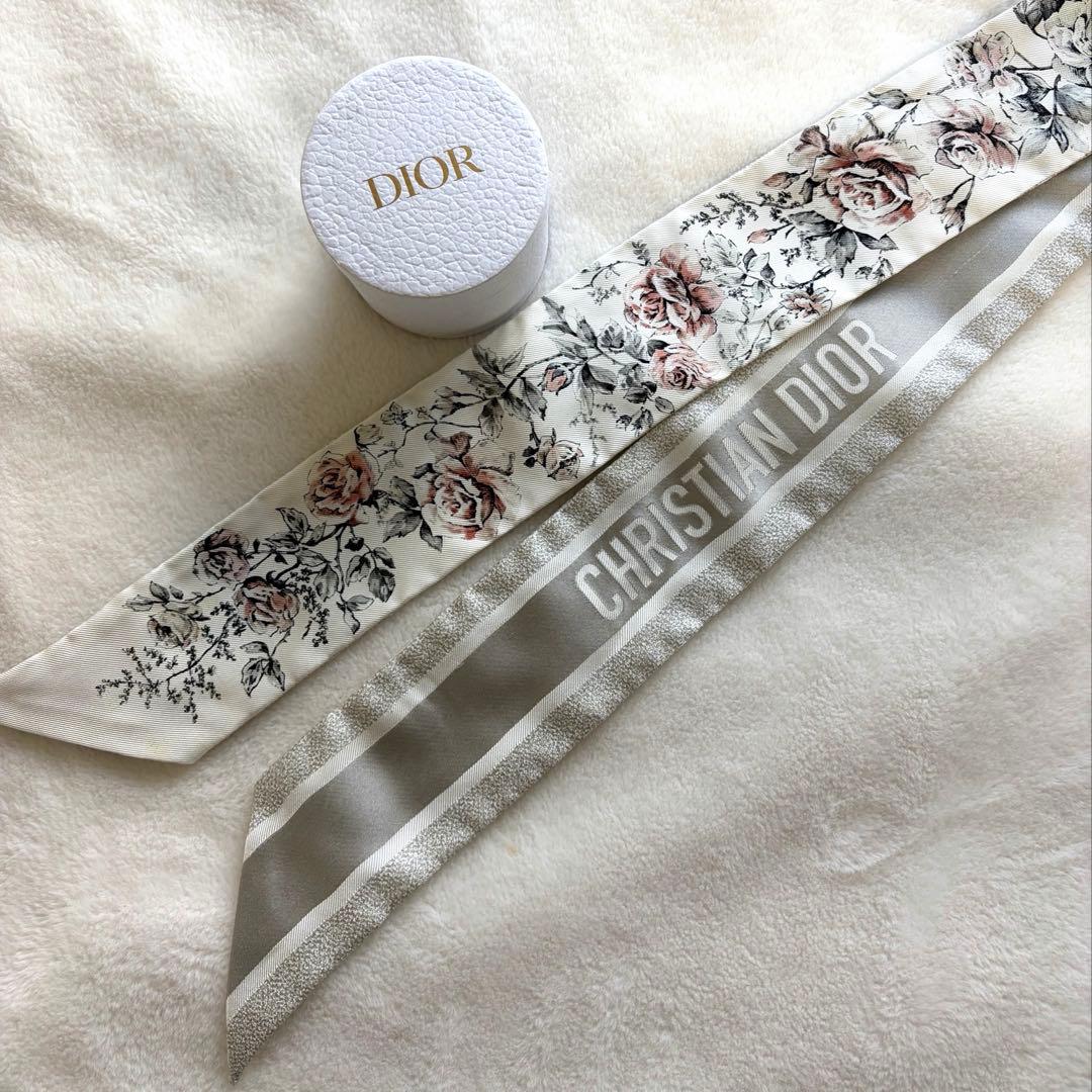 【2回のみ使用】DIOR ミッツァ スカーフ