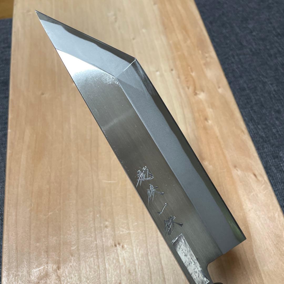 越後一鉄刃物白鋼鰻尖江戸型180ミリ