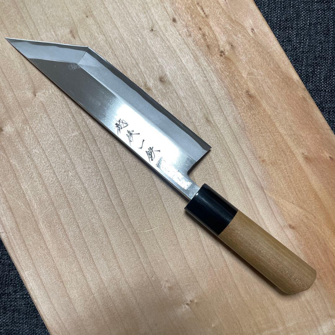 越後一鉄刃物白鋼鰻尖江戸型180ミリ