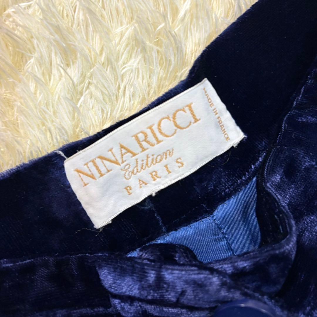 ニナリッチ　NINA RICCI Edition セットアップ　スーツ　ベロア