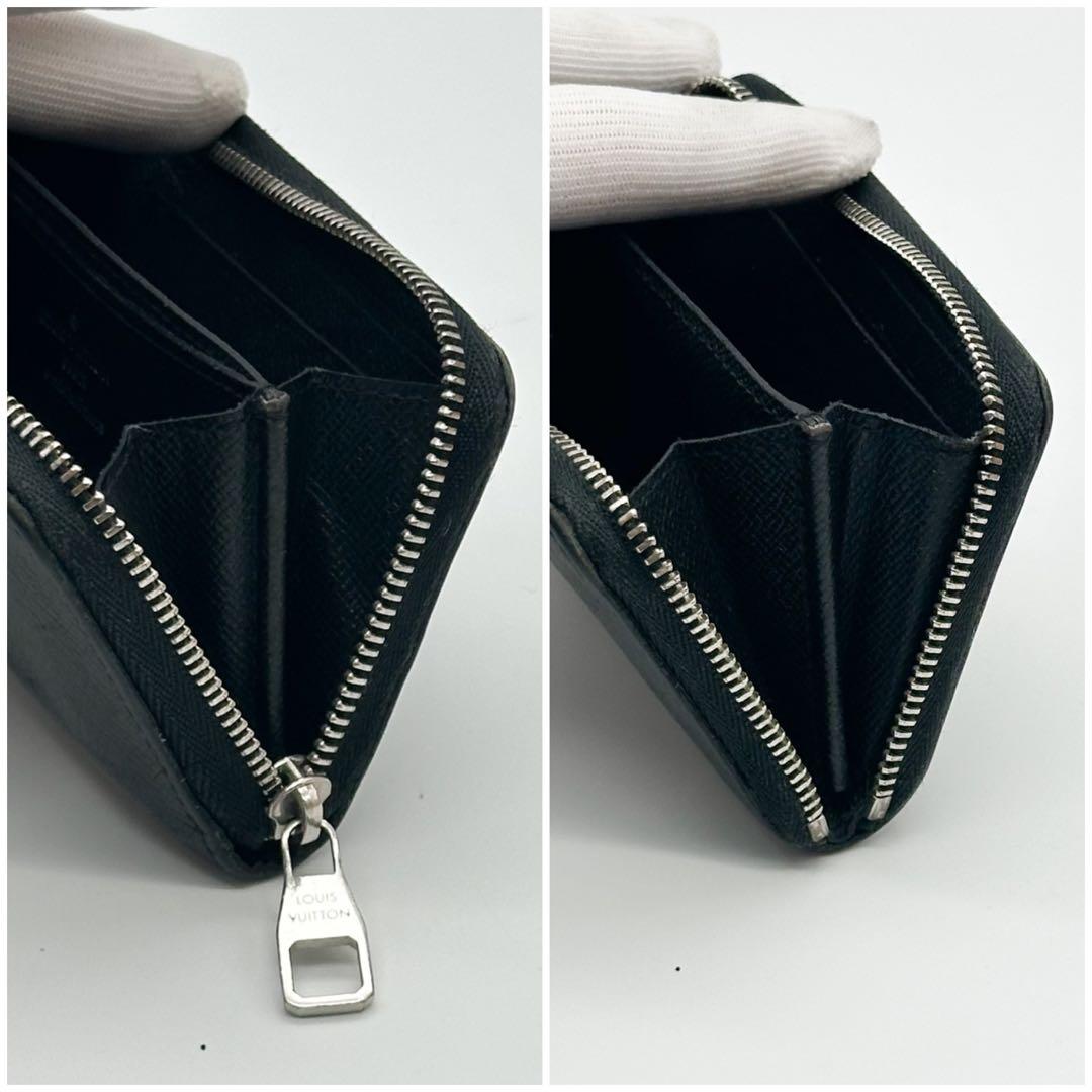 ルイヴィトン ジッピーパース タイガ ブラック コンパクト ミニ 小銭入れ