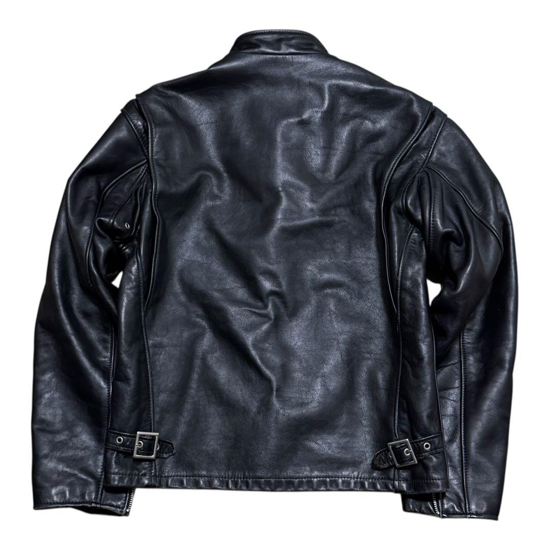 Schott ショット 641 シングルライダース ブラック 40 XL