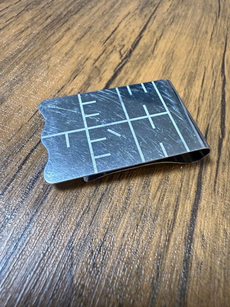 HERMES マネークリップ Typo bill clip マネー ビルクリップ