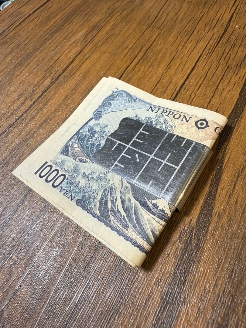 HERMES マネークリップ Typo bill clip マネー ビルクリップ