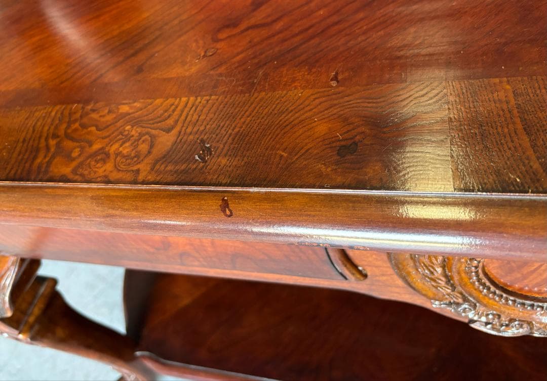 ヨーロッパ系 アンティーク 大型コンソール、サイドテーブル幅153cm Used