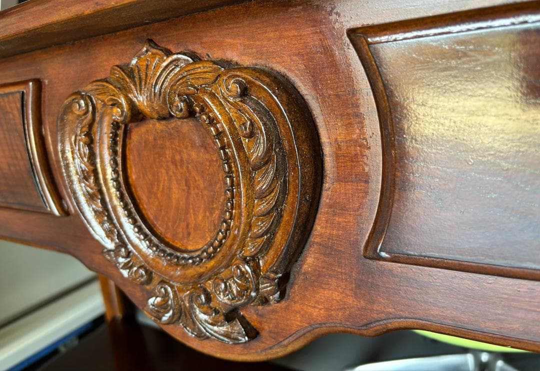 ヨーロッパ系 アンティーク 大型コンソール、サイドテーブル幅153cm Used