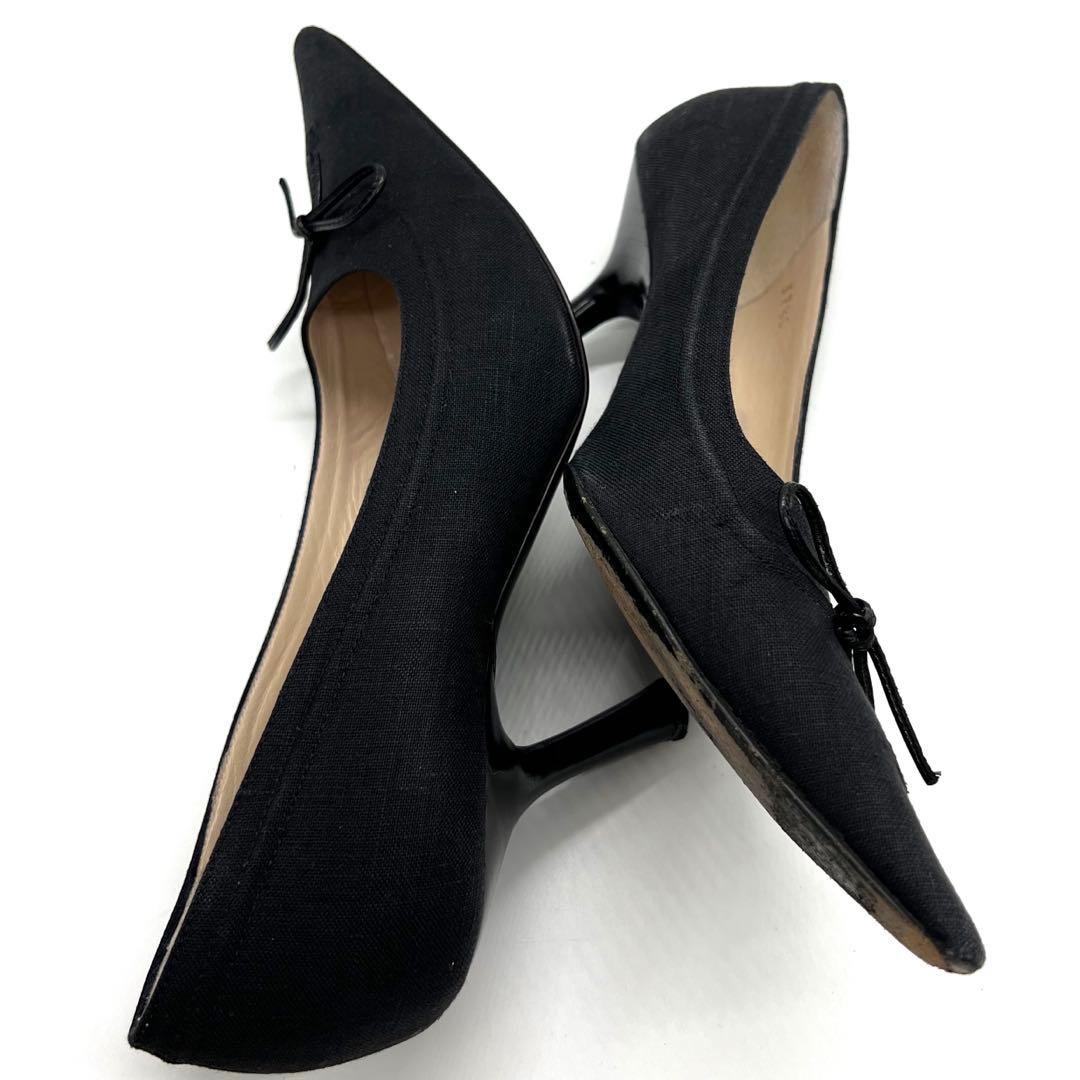 ✨良品✨　CHANEL シャネル　ハイヒールパンプス　ココマーク　リボン