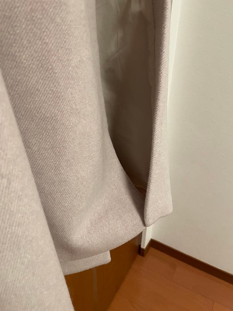 【EMMEL REFINES】EM ベルテッド フレア ロングコート