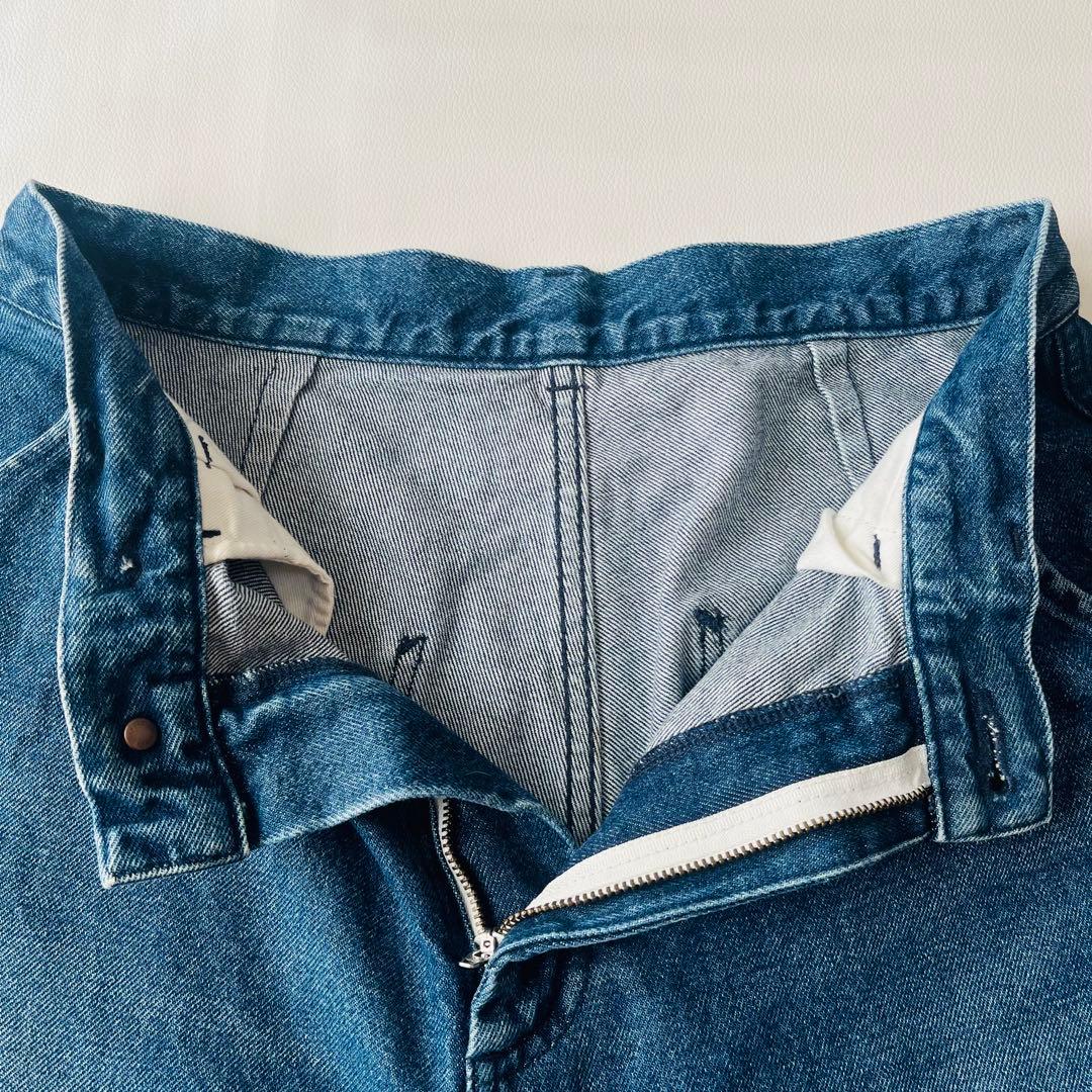 ジャーナルスタンダードラックス 12.5OZデニム バルーンワークパンツ 日本製