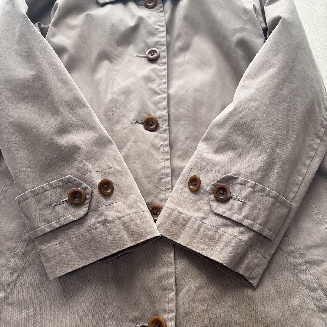 ✨MHL.エムエイチエル ライナー付き ステンカラーコート　ベージュ