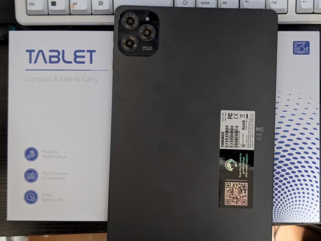 【Android15 タブレット 11インチ】TABWEE W90