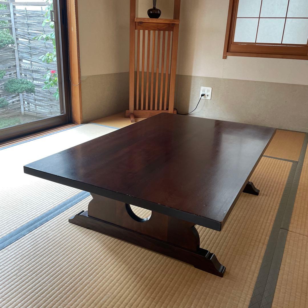 松本民芸家具 折り畳み 座卓 ローテーブル 106×66×30 直接引き渡し可