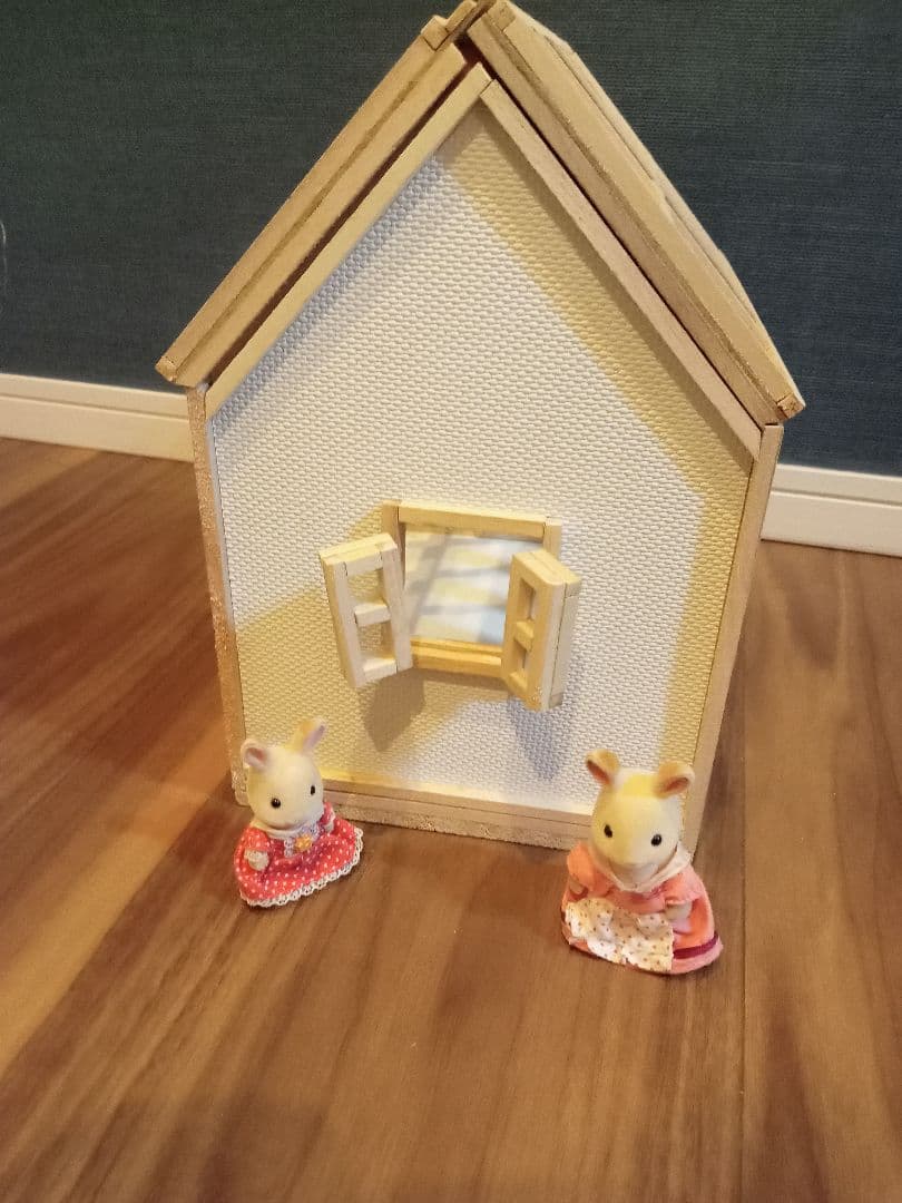 組み立て式　ドールハウス　ケース　ハンドメイド