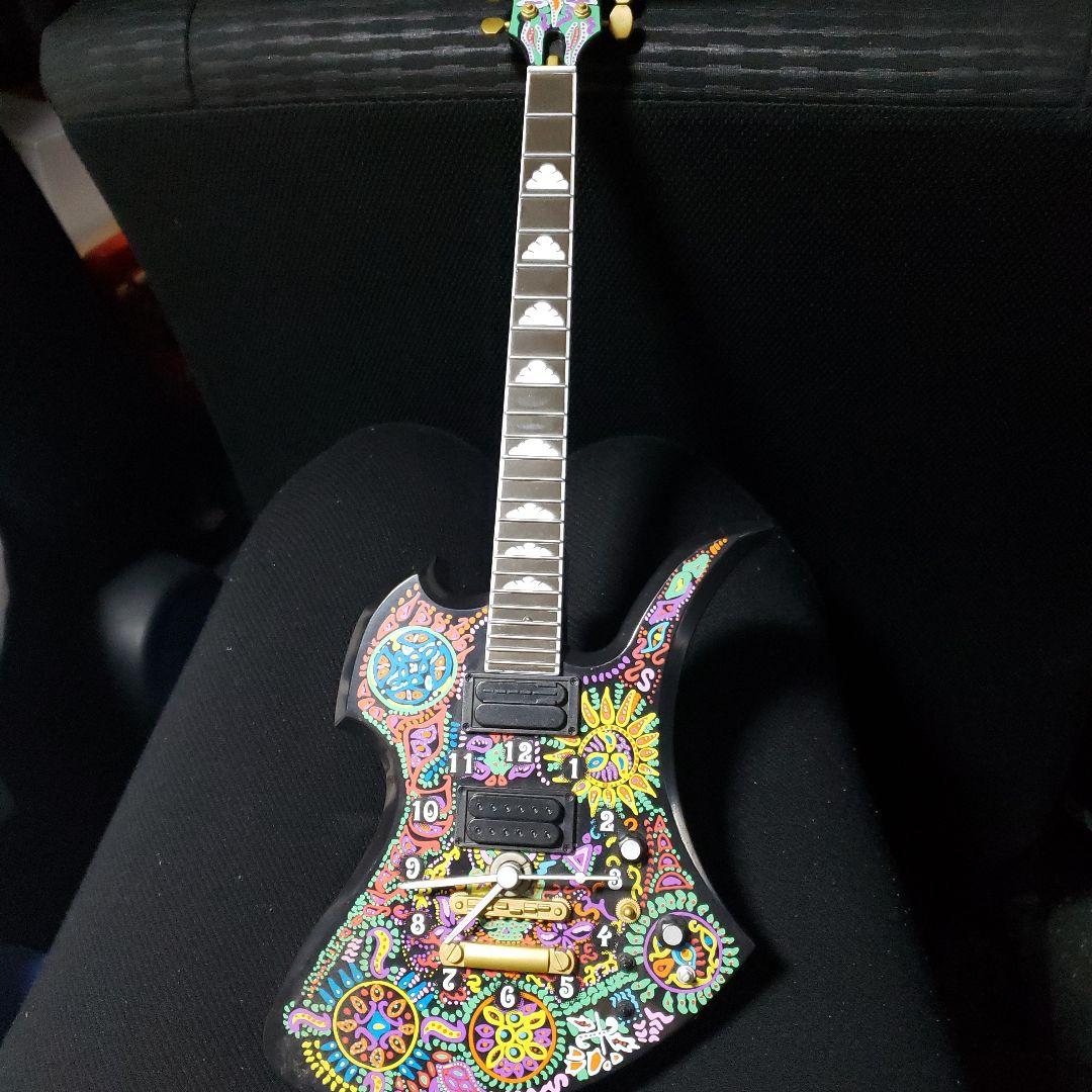 ギター　置き時計