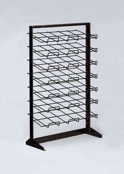 【送料無料】スチール マガジンラック ブラック シルバー