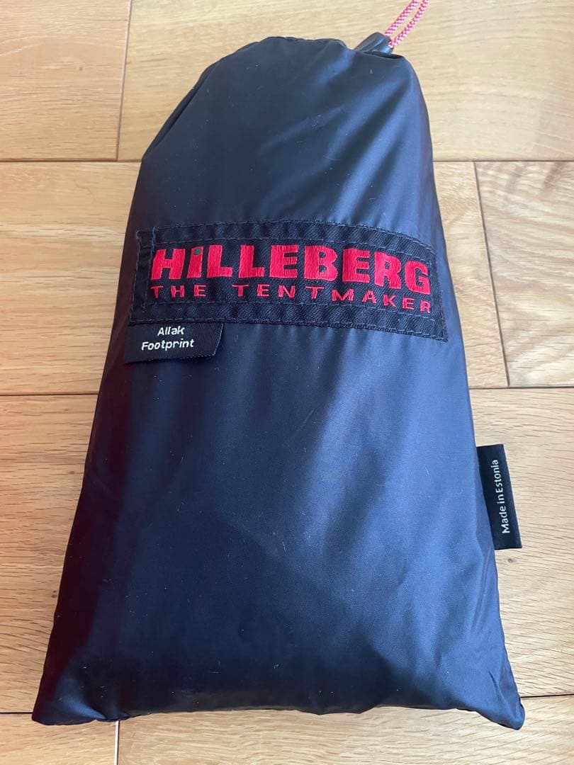 ヒルバーグ　アラック　フットプリント付き