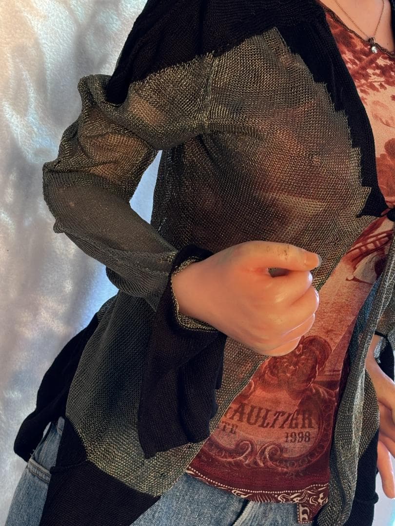 Jean-Paul GAULTIER FEMME チェーンメイル　カーディガン