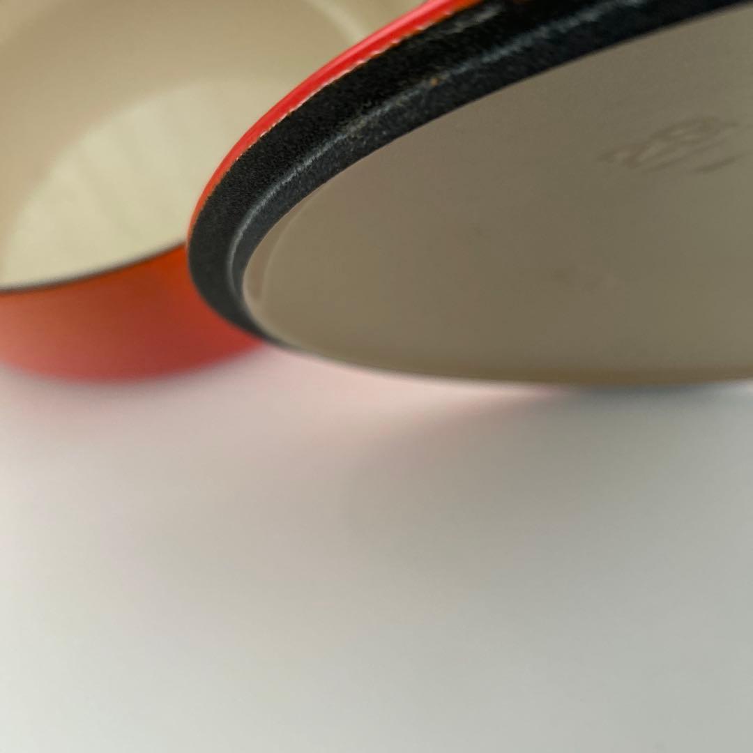 ルクルーゼ　LE CREUSET　ココット ロンド オレンジ　28cm
