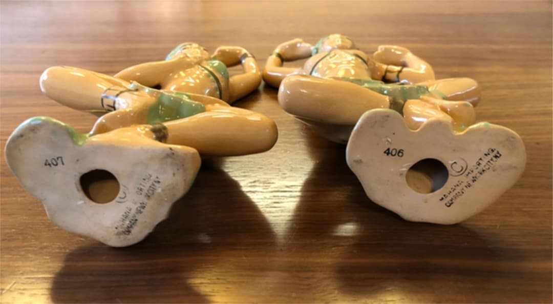 アジアン　ダンサー　ミッドセンチュリー　オブジェ　50s