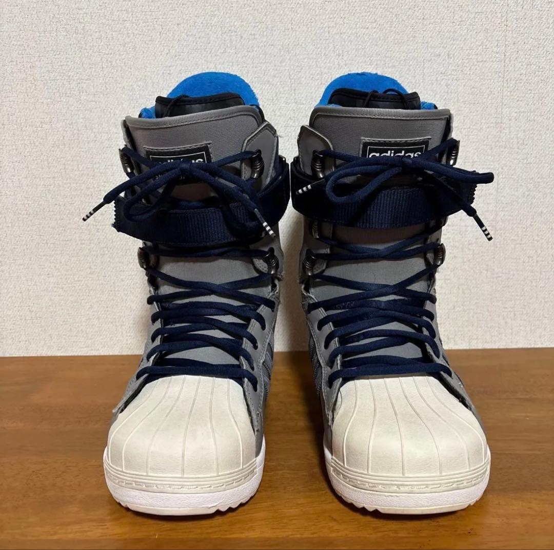 adidas アディダス スノーボードブーツ グレー/ホワイト 26cm