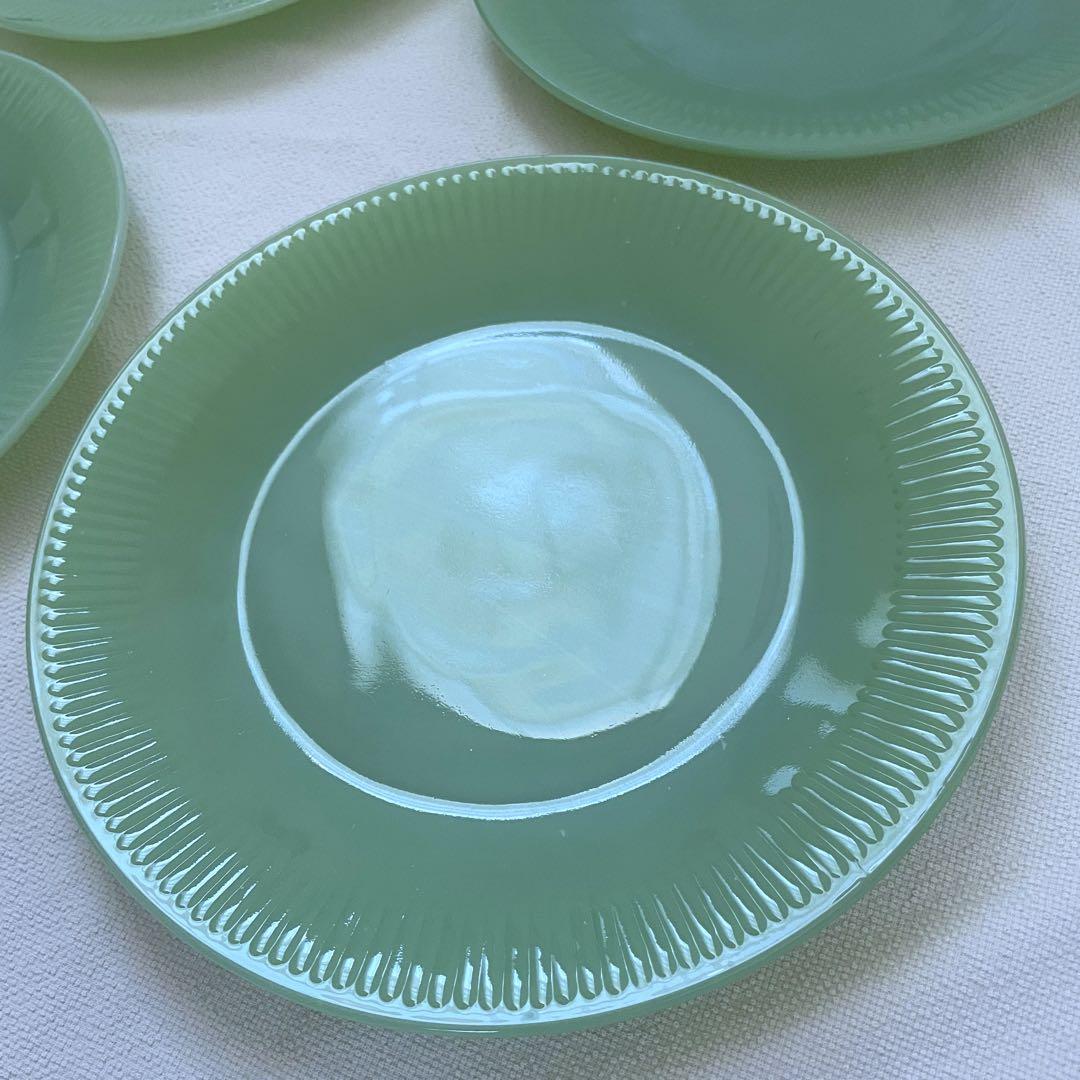 Fire-Kingファイヤーキング　ジェーンレイ　23cmプレート４枚セット