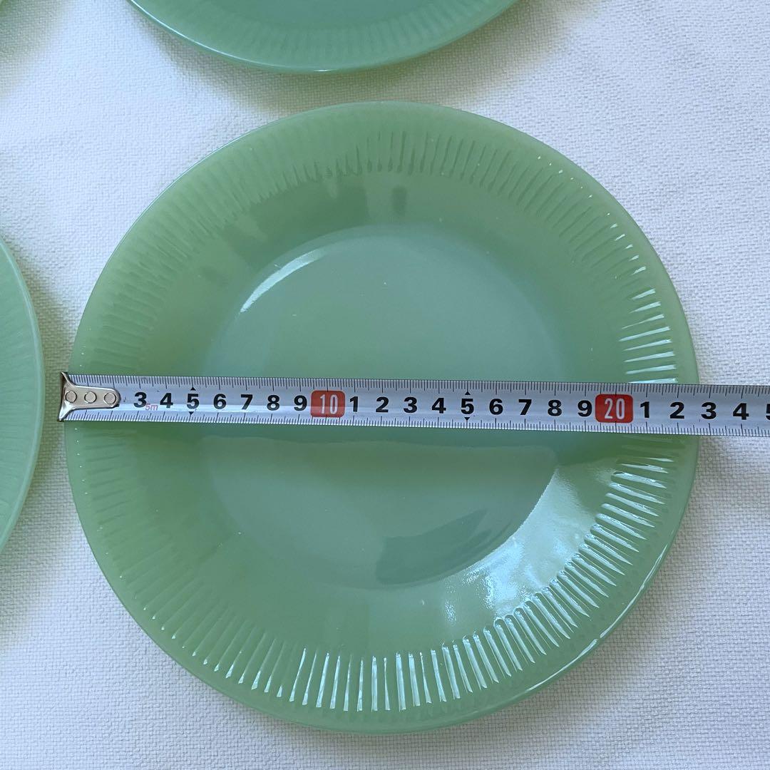 Fire-Kingファイヤーキング　ジェーンレイ　23cmプレート４枚セット