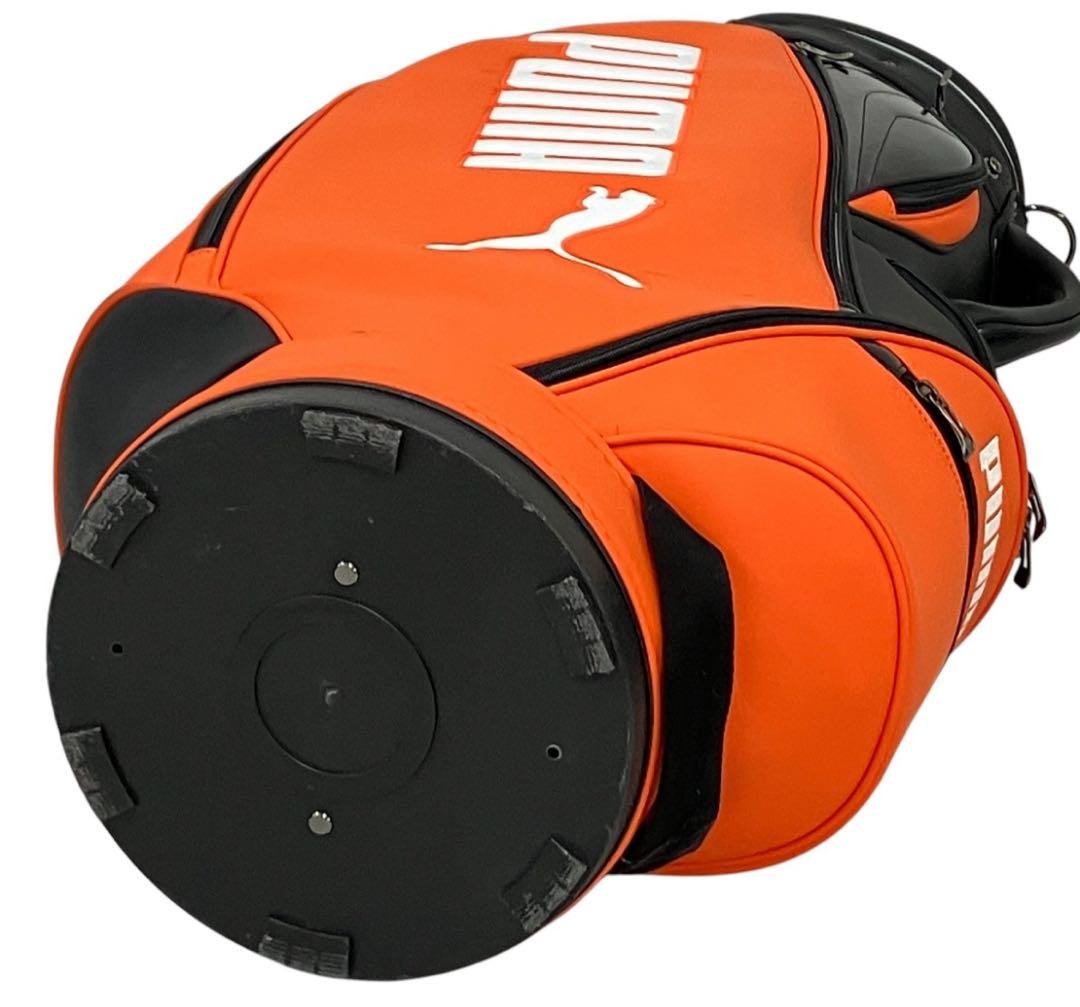 稀少品！プーマ　PUMA シーズナルズ キャディバッグ/ ビブラントオレンジ