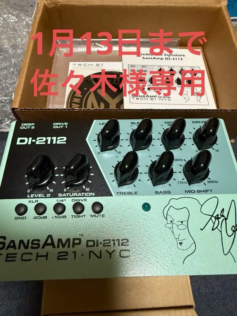 DI-2112 SANSAMP TECH21・NYC（専用）