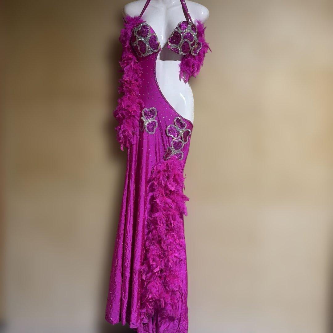 ピンク ベリーダンス セットアップ