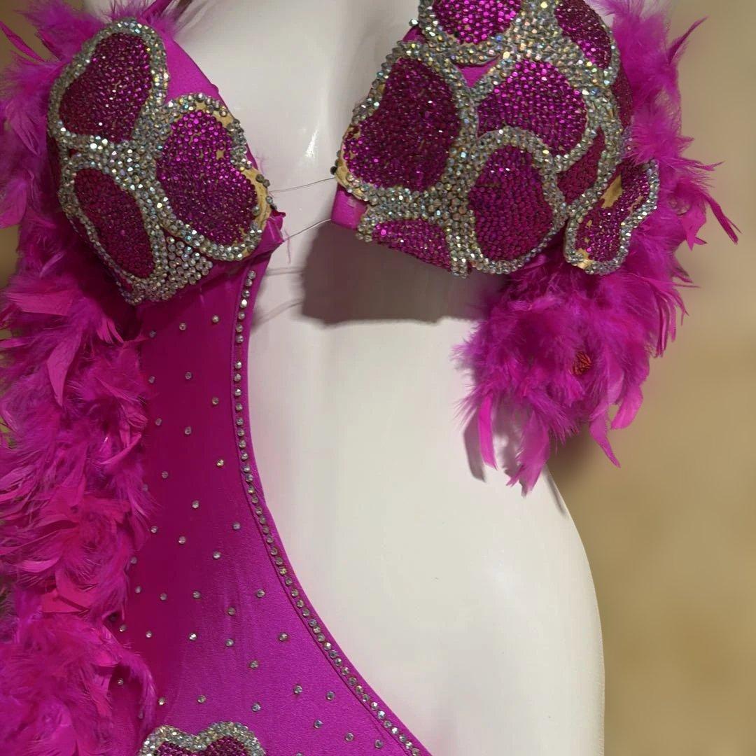 ピンク ベリーダンス セットアップ