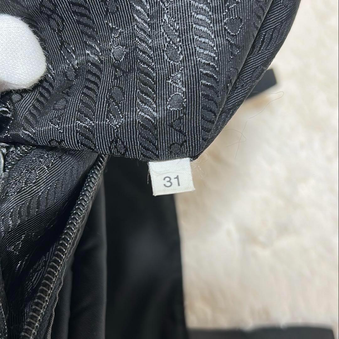 ✨️美品✨️ プラダ ショルダーバッグ メッセンジャー ナイロン 黒 白タグ