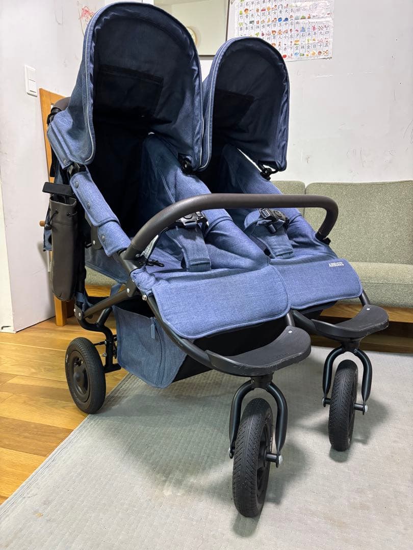 エアバギー ココダブル　AIR BUGGY COCO DOUBLE アースブルー