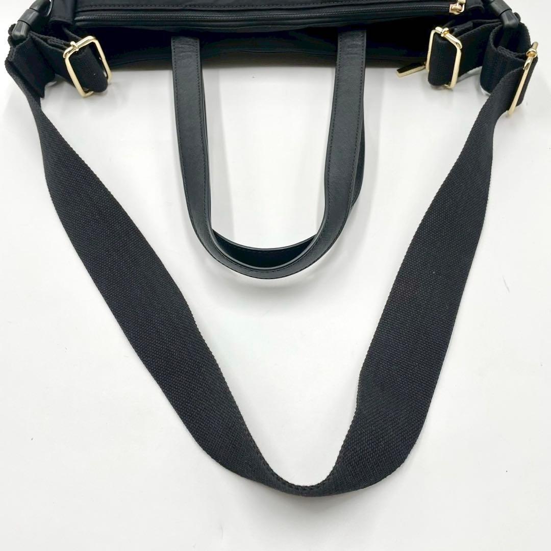 Tory Burch トリーバーチ 2way トートバッグ ブラック 黒