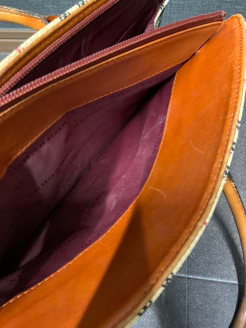 BURBERRY ノバチェック ボストンバッグ