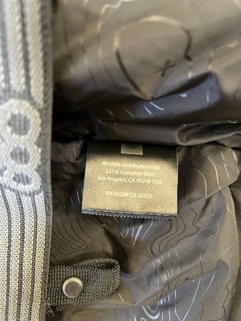 【美品】686 スノーボードウェア ジャケット L セットアップ　使用回数1回