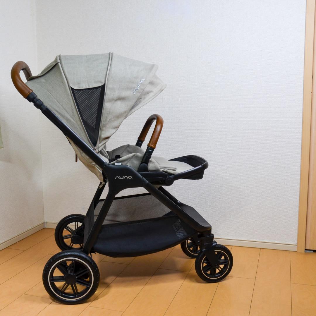 【良品】NUNA ベビーカー TRIV next　グレー