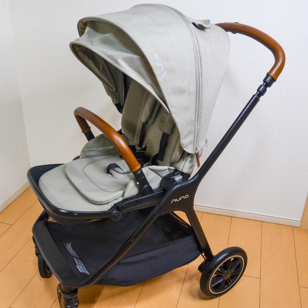 【良品】NUNA ベビーカー TRIV next　グレー