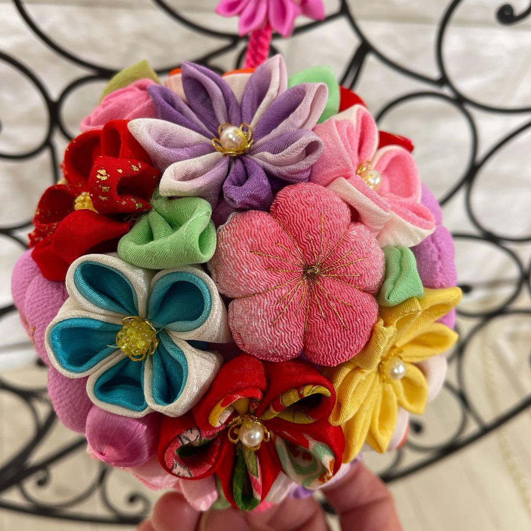 確認用★七五三薬玉ブーケ