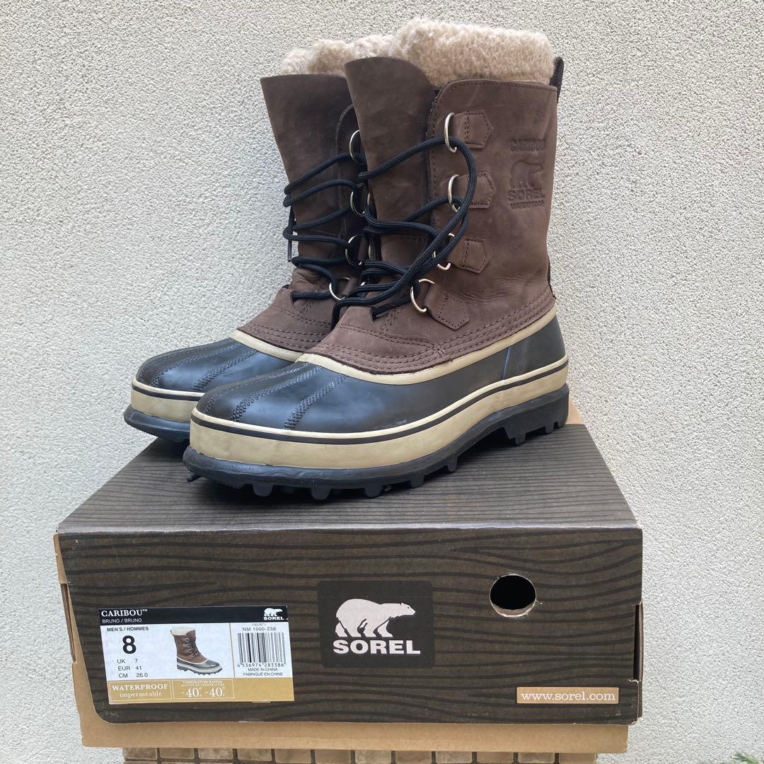 SOREL 防水ブーツ ブラウン/ブラック　26cm