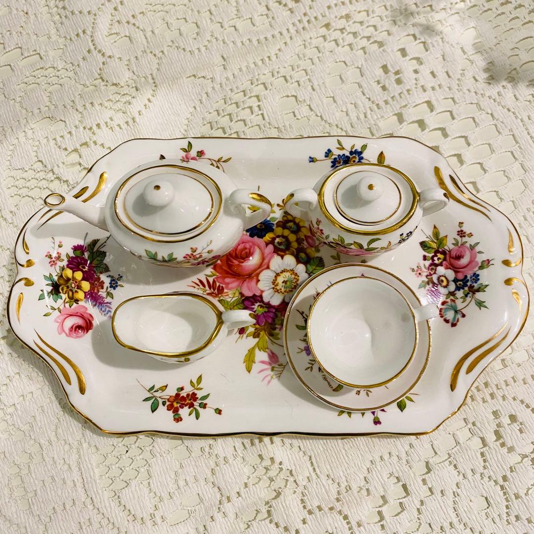 ミニチュアティーセット（ハマースレイ）　 ディネット