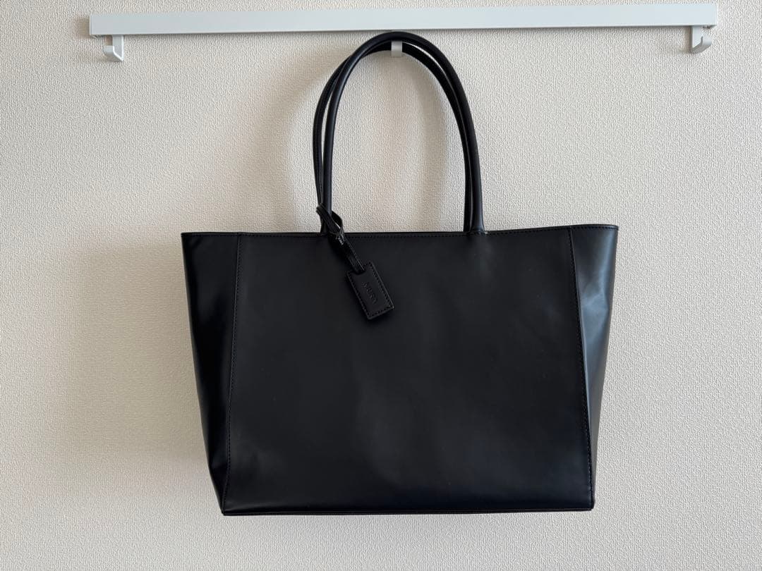 b*e様 MURA ムラ　ブラックトートバッグ 本革 約800g