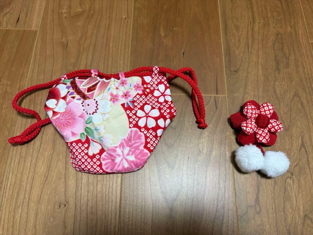 七五三　3歳女児用　被布セット