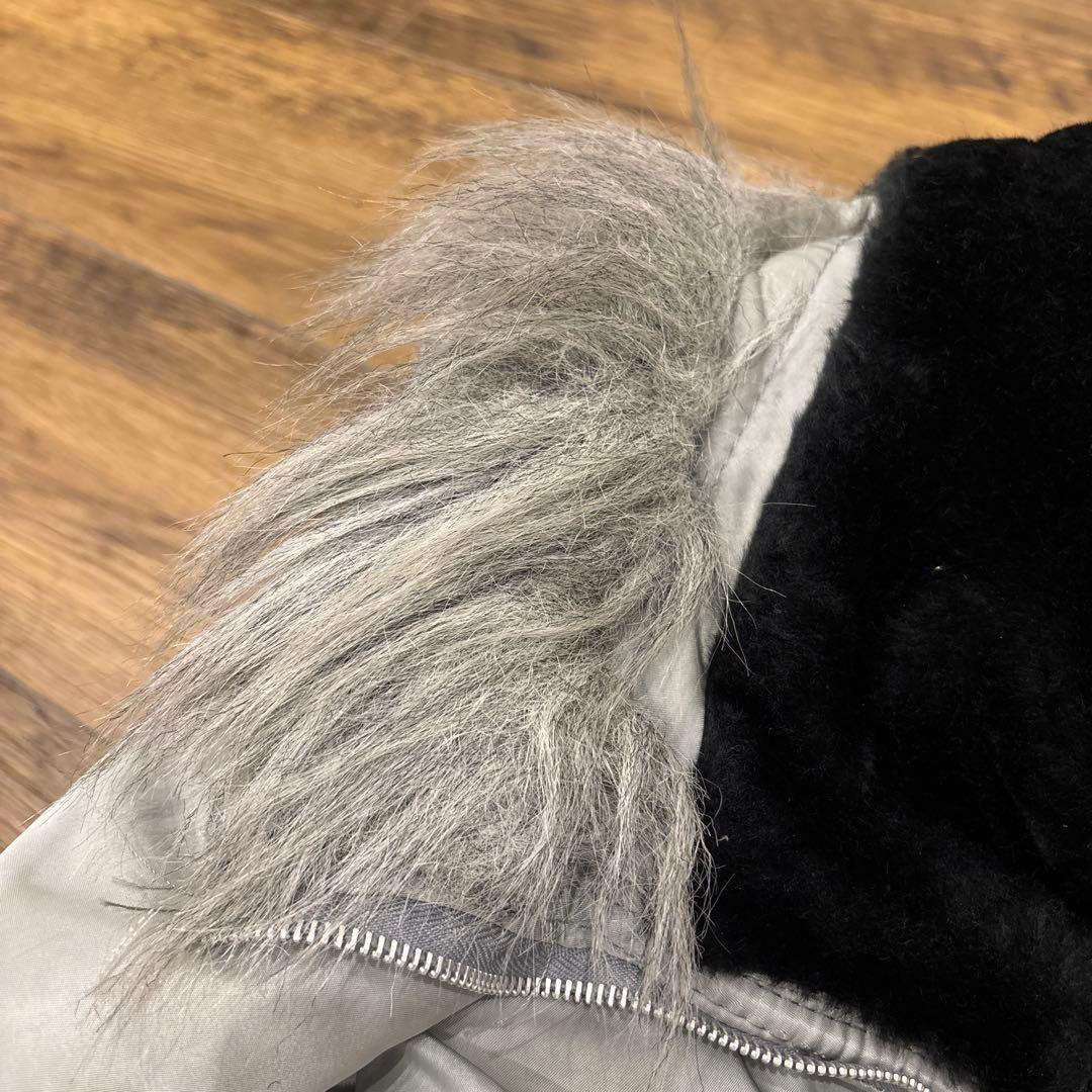 【80s旧タグ】Alpha n-2b フライトジャケット シルバー USA製