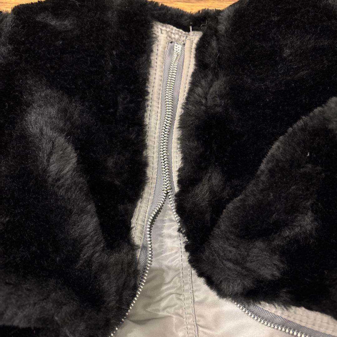 【80s旧タグ】Alpha n-2b フライトジャケット シルバー USA製