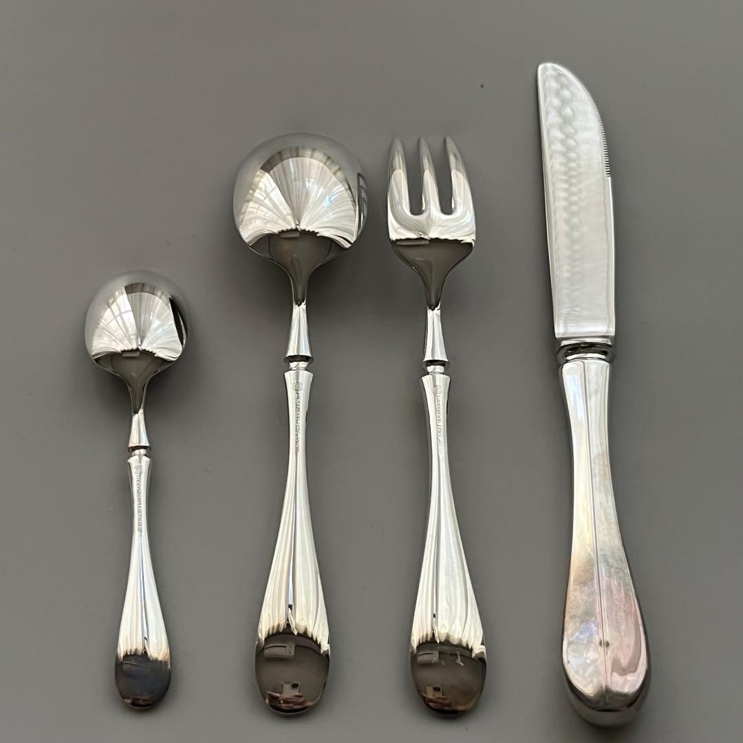 未使用品 ラッキーウッド エデン廃盤品 ディナーカトラリーセット 40μ